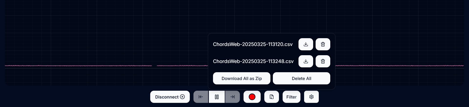 Save and Delete Option